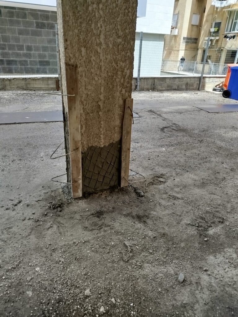 עבודה על עמודים